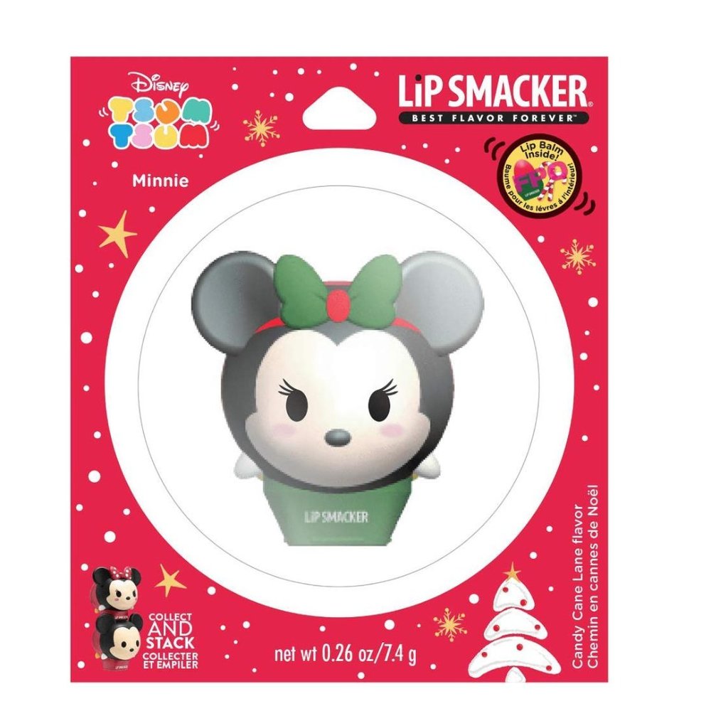 Lip Smacker Tsum Tsum Minnie Mouse Holiday Punch Flavor sealed stocking stuffer